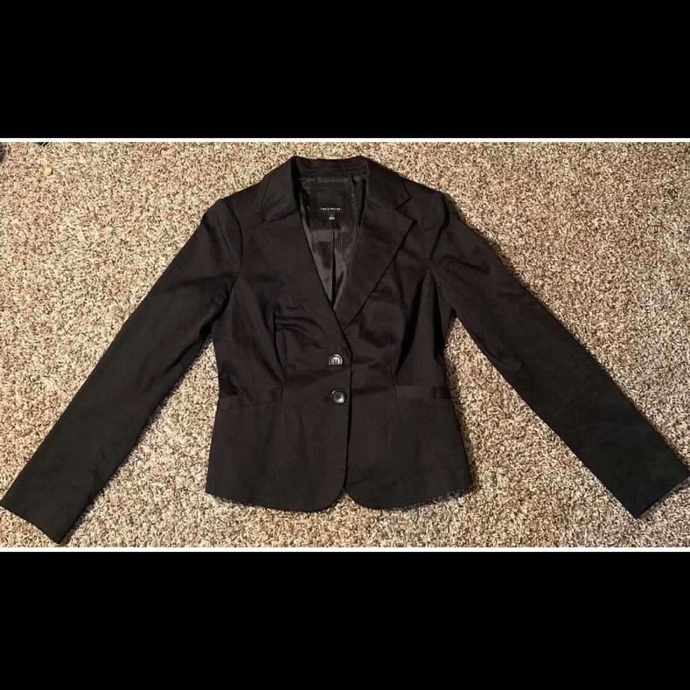 The Limited black suit blazer, size 04, pre-owned